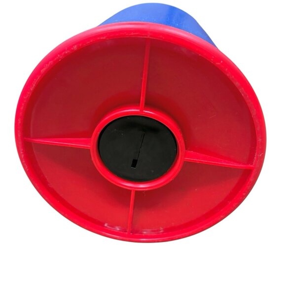 VTG 80s Postmodern Design Phoenix Vacuum Flask Insulated Thermal Jug Colorful - Picture 8 of 9